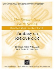 Fantasy on EBENEZER Handbell sheet music cover Thumbnail